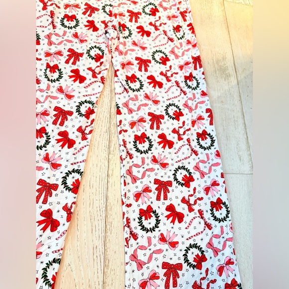 NWOT Caden Lane Women’s Pajama Pants “Bow What Fun” Rare Sold Out XL - Picture 8 of 11